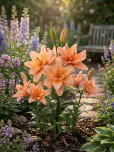 Lilia pełna Azjatycka 'Falmarin' (18/20)